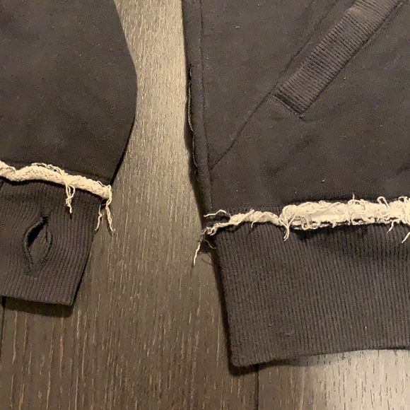 Nike men’s hoodie unfinished hem M zip up pullover - Picture 6 of 6